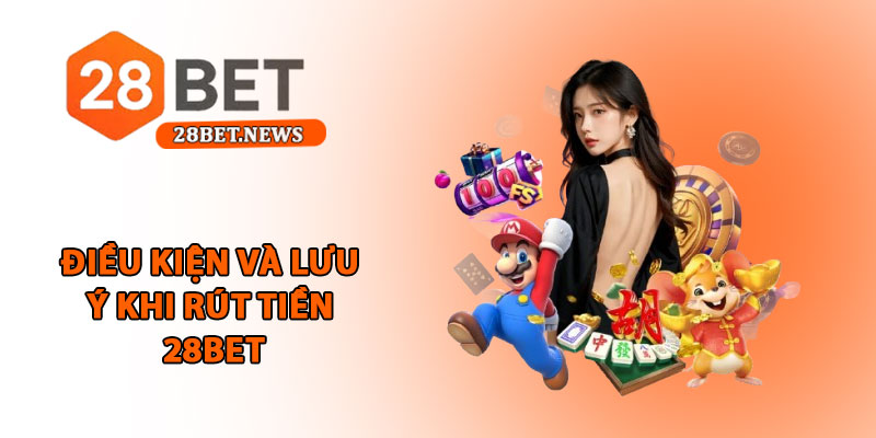 Rút tiền 28bet - Hướng dẫn cụ thể, an toàn và nhanh chóng 3 Điều kiện và lưu ý khi rút tiền 28bet